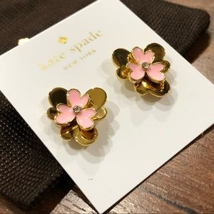 Kate Spade ♠️ Pansy Blossoms earring